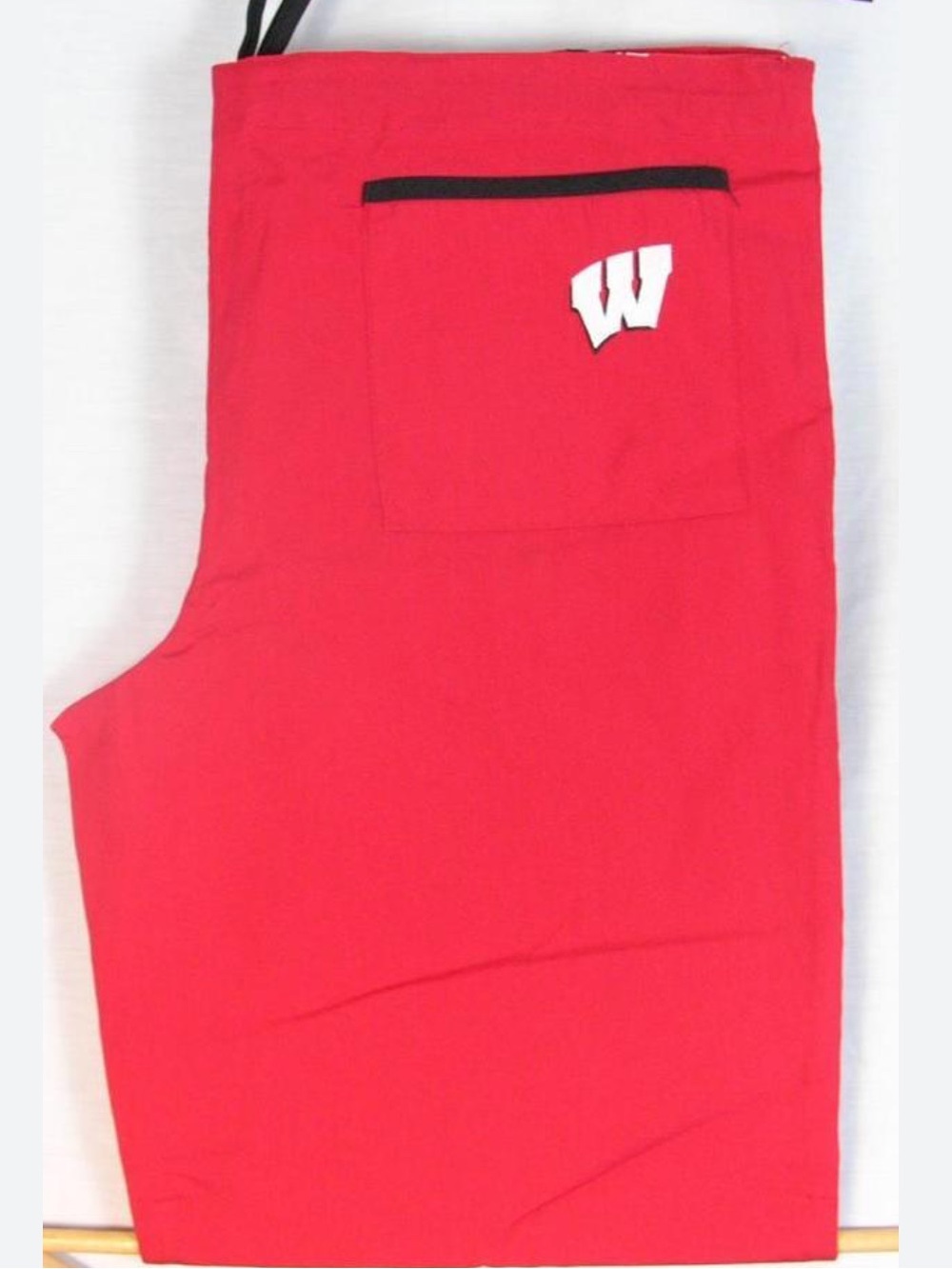 NWT Scrub Dudz Wisconsin Badgers Scrubs Pants Bottoms Nurse Doctor Uniform M
